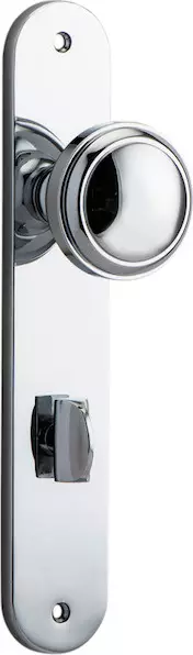 Paddington Knob - Oval Privacy Handles - CP