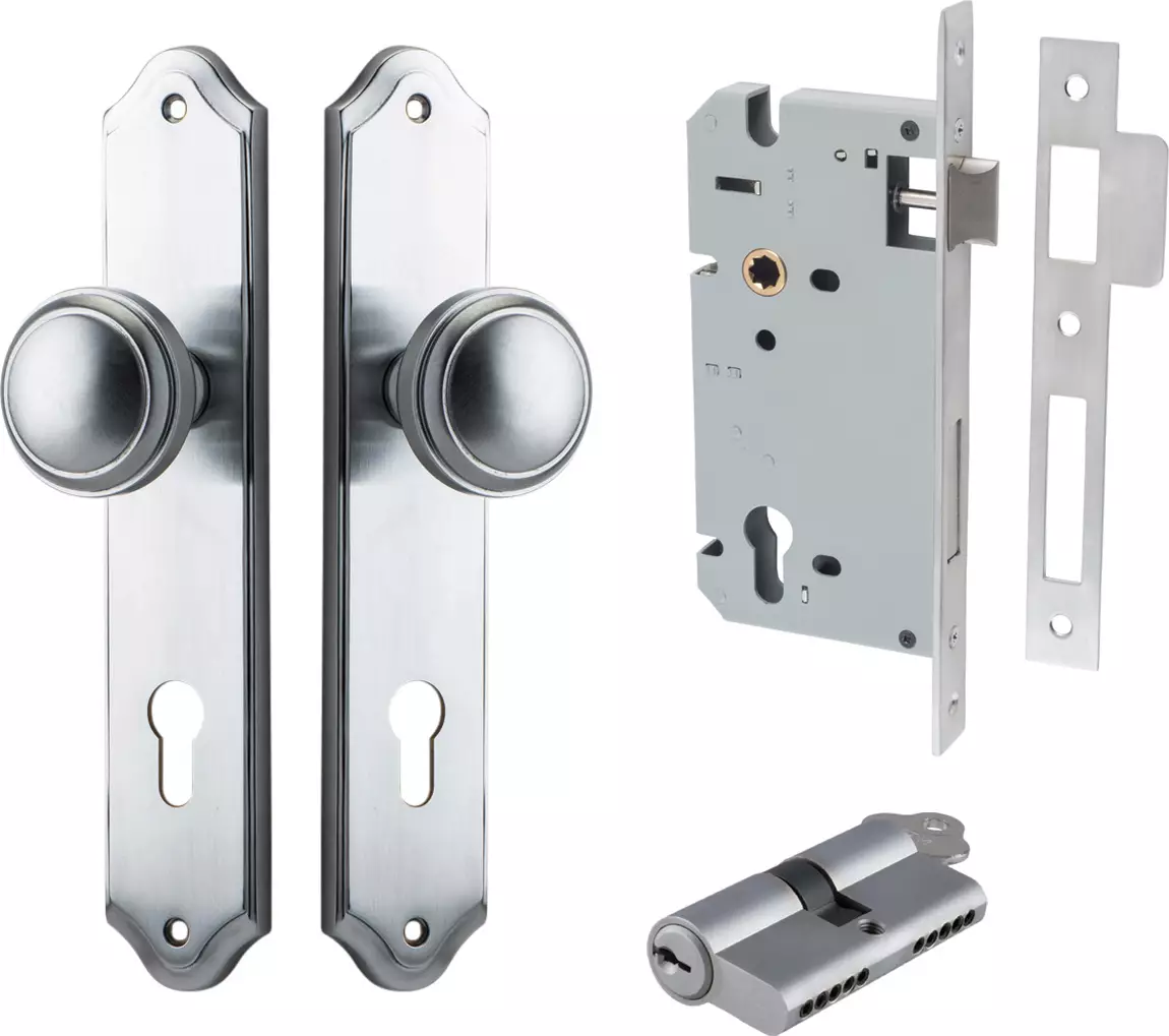 Paddington Knob - Shouldered Entrance Set - Key / Key - SC