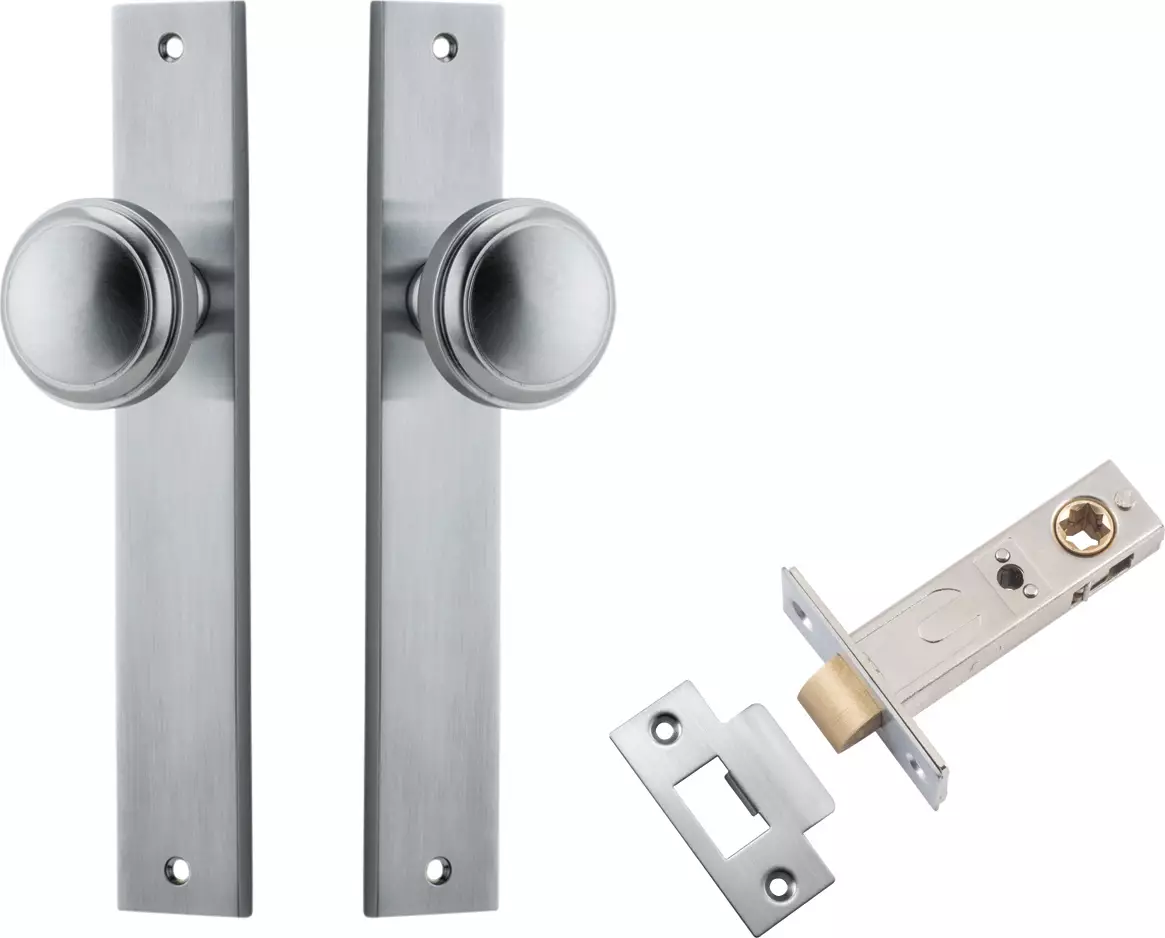 Paddington Knob - Rectangular Passage Set - SC