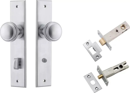 Paddington Knob - Chamfered Privacy Set - SC
