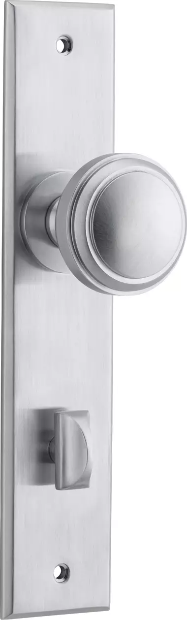 Paddington Knob - Chamfered Privacy Handles - SC