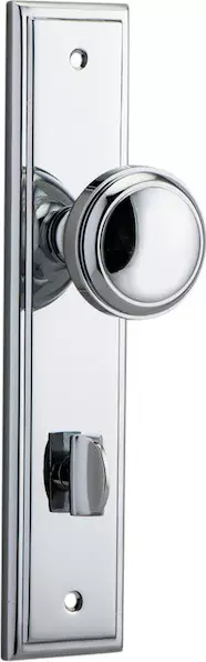 Paddington Knob - Stepped Privacy Handles - CP