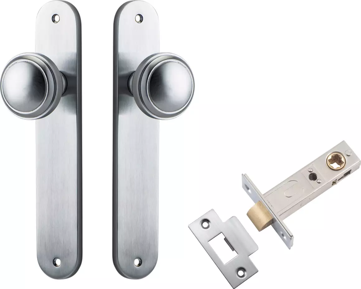 Paddington Knob - Oval Passage Set - SC