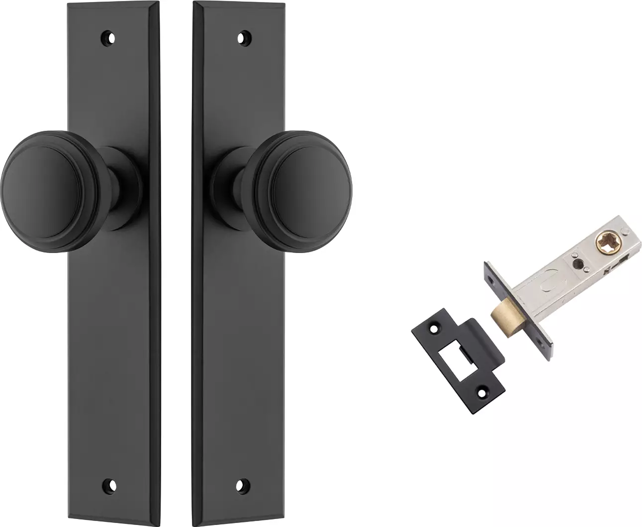 Paddington Knob - Chamfered Passage Set - MB