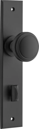 Paddington Knob - Chamfered Privacy Handles - MB