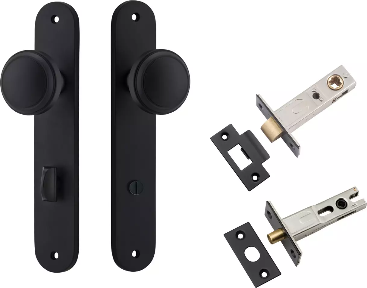 Paddington Knob - Oval Privacy Set - MB