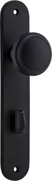 Paddington Knob - Oval Privacy Handles - MB