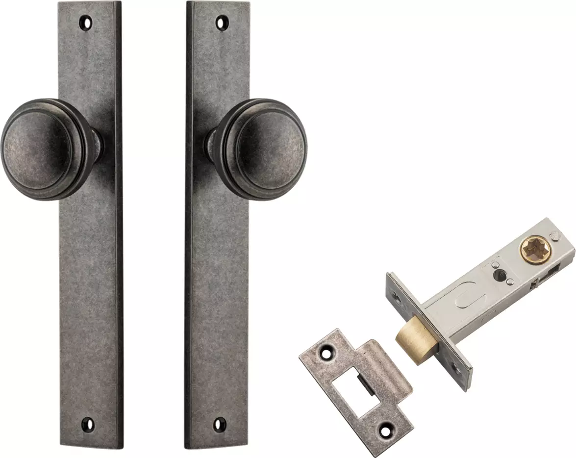 Paddington Knob - Rectangular Passage Set - DN