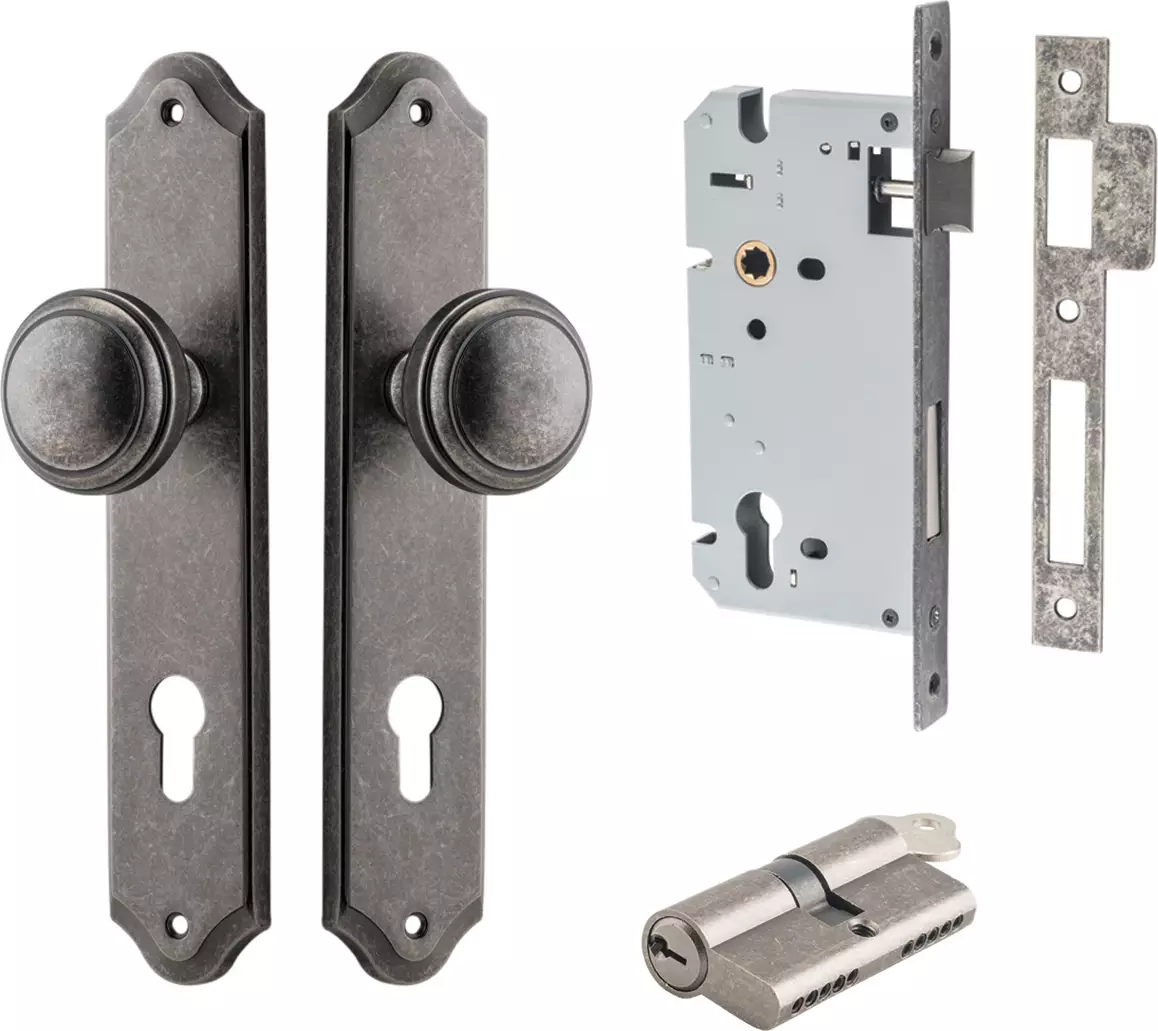 Paddington Knob - Shouldered Entrance Set - Key / Key - DN