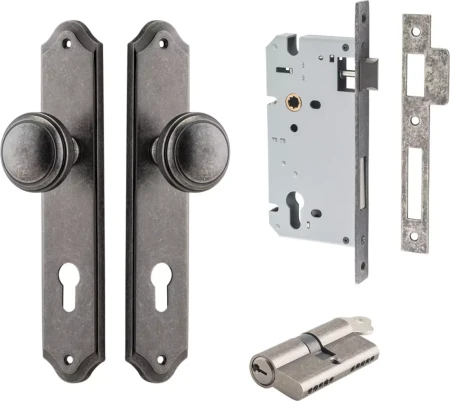 Paddington Knob - Shouldered Entrance Set - Key / Key - DN