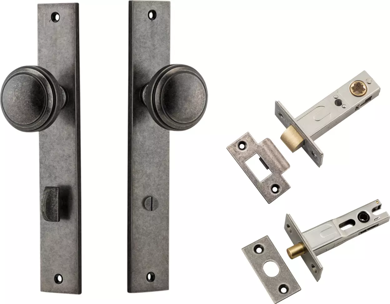 Paddington Knob - Rectangular Privacy Set - DN