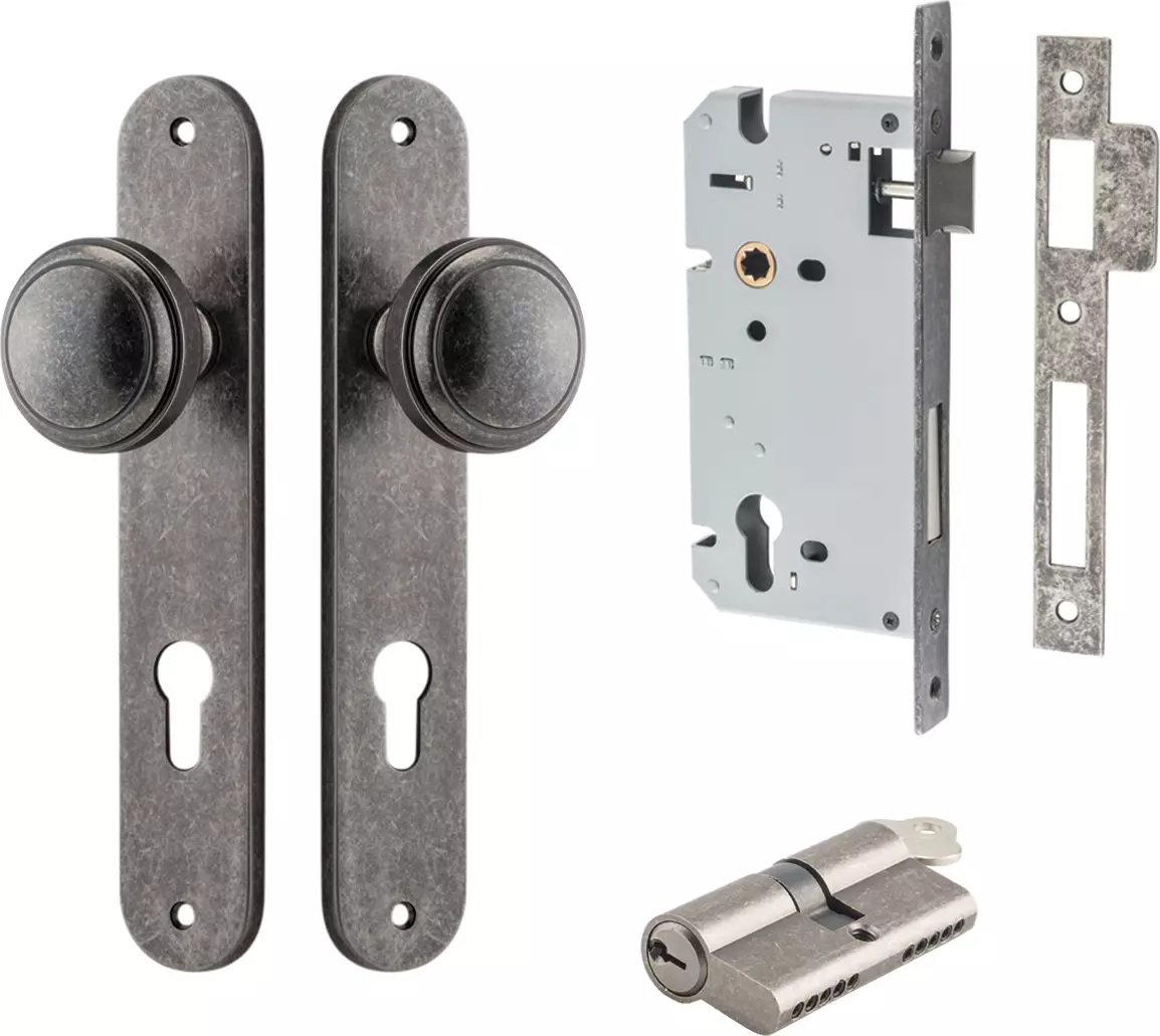 Paddington Knob - Oval Entrance Set - Key / Key - DN