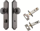 Paddington Knob - Shouldered Privacy Set - DN