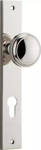 Paddington Knob - Rectangular Euro Pair - PN