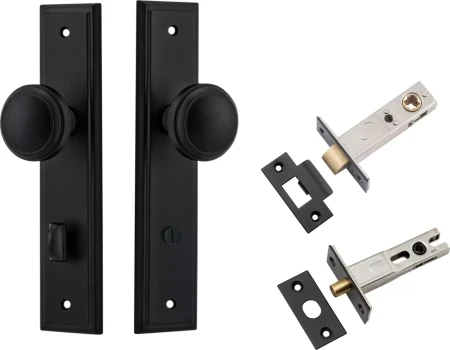 Paddington Knob - Stepped Privacy Set - MB