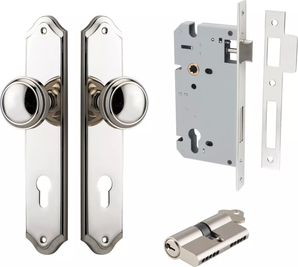 Paddington Knob - Shouldered Entrance Set - Key / Key - PN