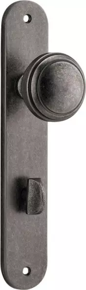 Paddington Knob - Oval Privacy Handles - DN