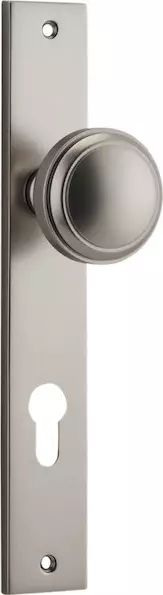 Paddington Knob - Rectangular Euro Pair - SN