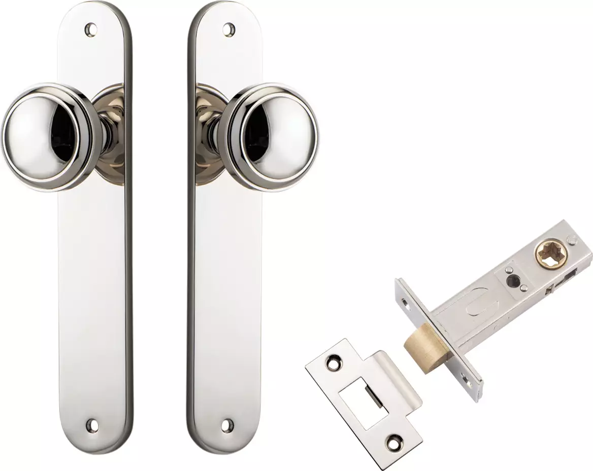 Paddington Knob - Oval Passage Set - PN