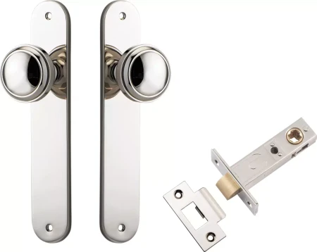 Paddington Knob - Oval Passage Set - PN