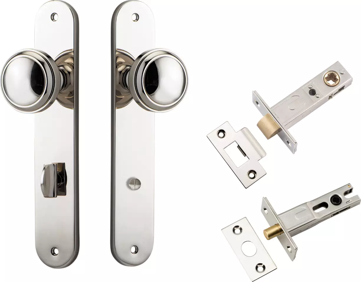 Paddington Knob - Oval Privacy Set - PN