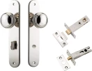 Paddington Knob - Oval Privacy Set - PN