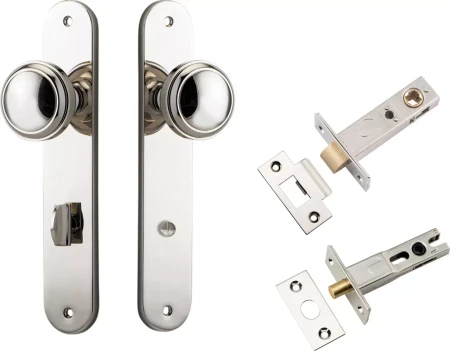 Paddington Knob - Oval Privacy Set - PN