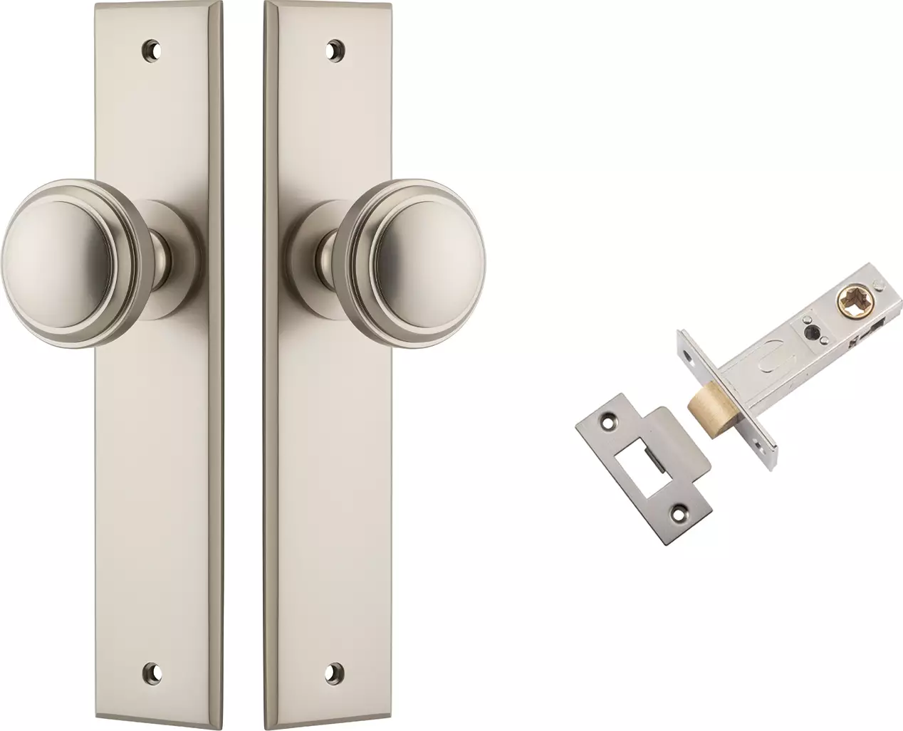 Paddington Knob - Chamfered Passage Set - SN