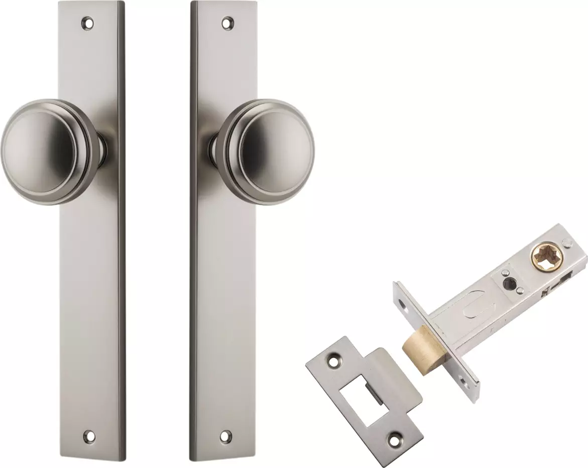 Paddington Knob - Rectangular Passage Set - SN