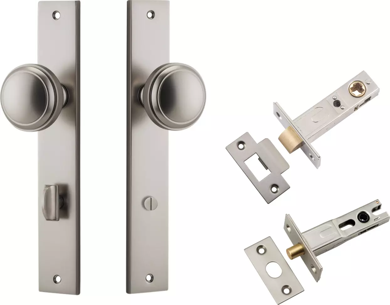 Paddington Knob - Rectangular Privacy Set - SN