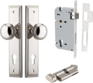 Paddington Knob - Stepped Entrance Set - Key / Turn - PN