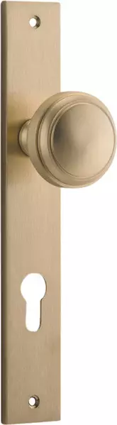 Paddington Knob - Rectangular Euro Pair - BB