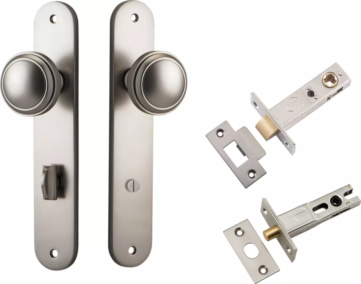 Paddington Knob - Oval Privacy Set - SN