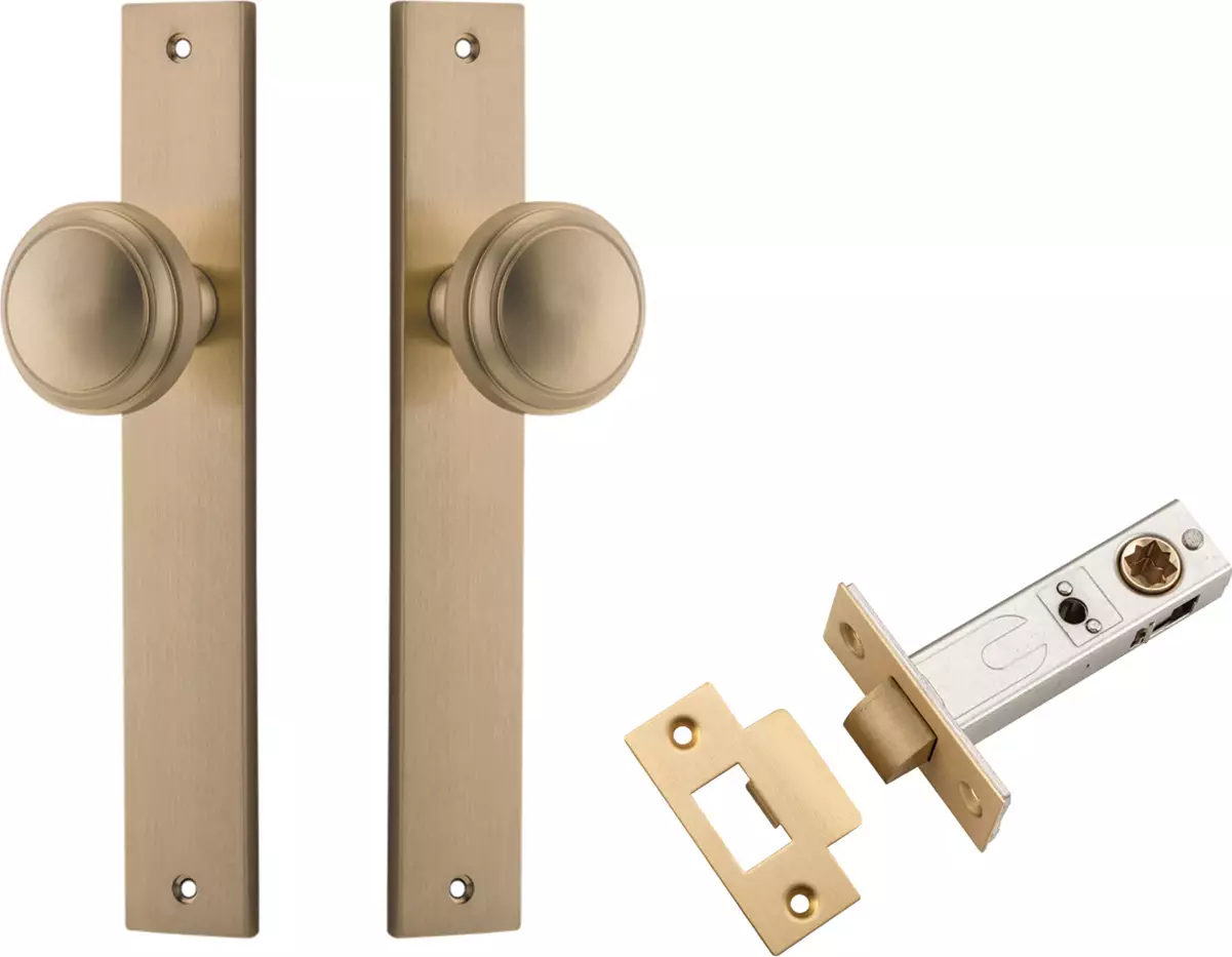 Paddington Knob - Rectangular Passage Set - BB