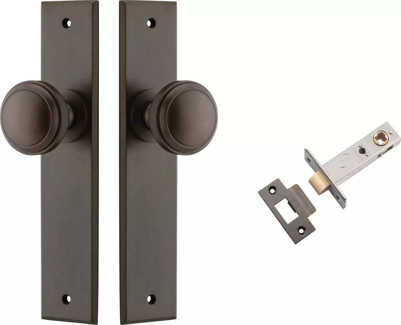 Paddington Knob - Chamfered Passage Set - SB