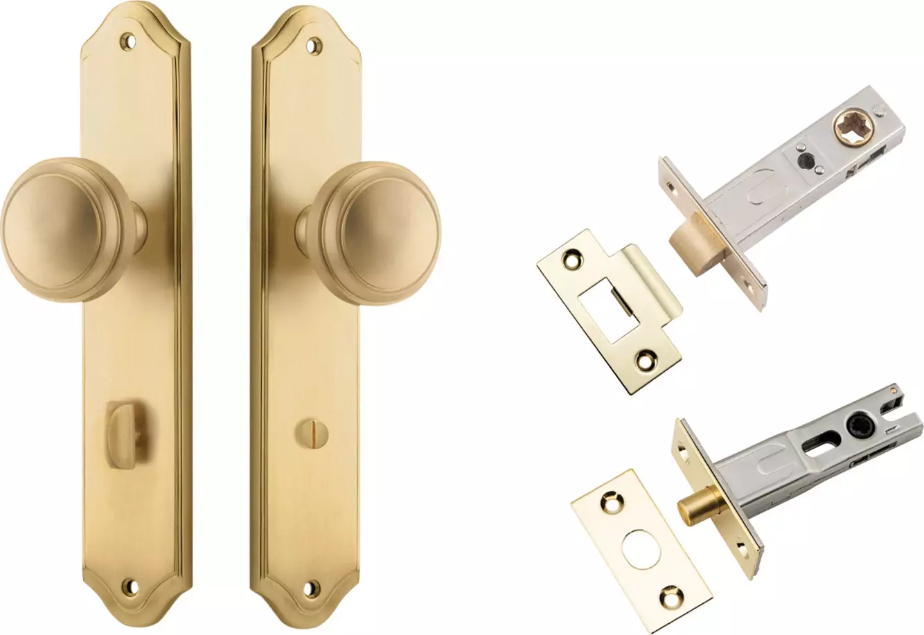 Paddington Knob - Shouldered Privacy Set - BB