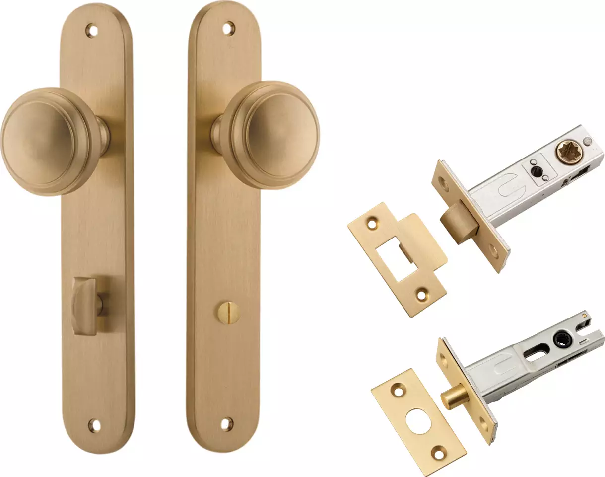 Paddington Knob - Oval Privacy Set - BB