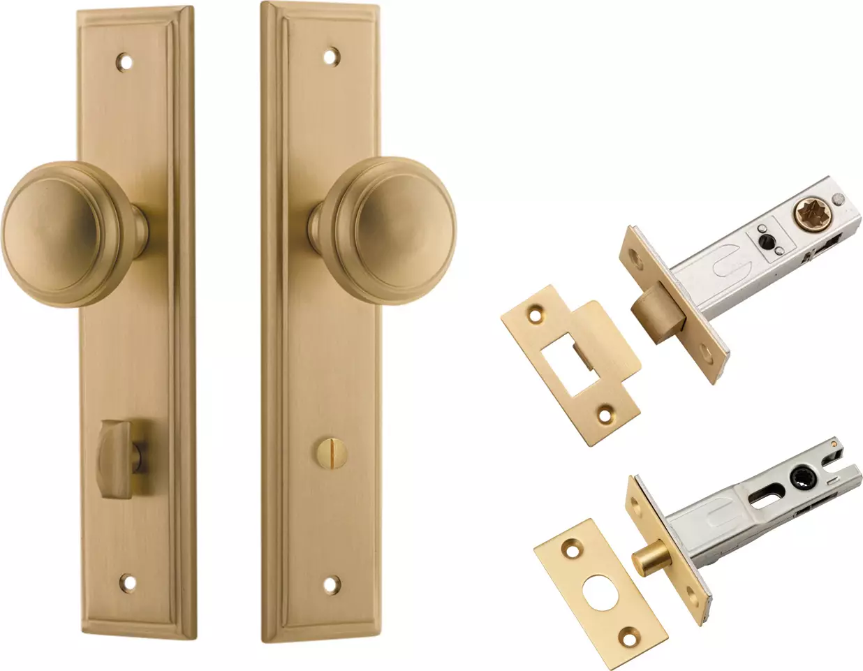 Paddington Knob - Stepped Privacy Set - BB