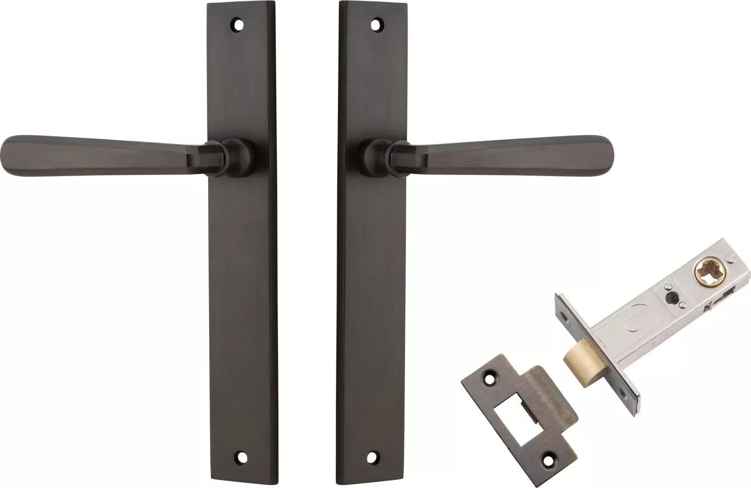 Copenhagen Lever - Rectangular Passage Set - SB