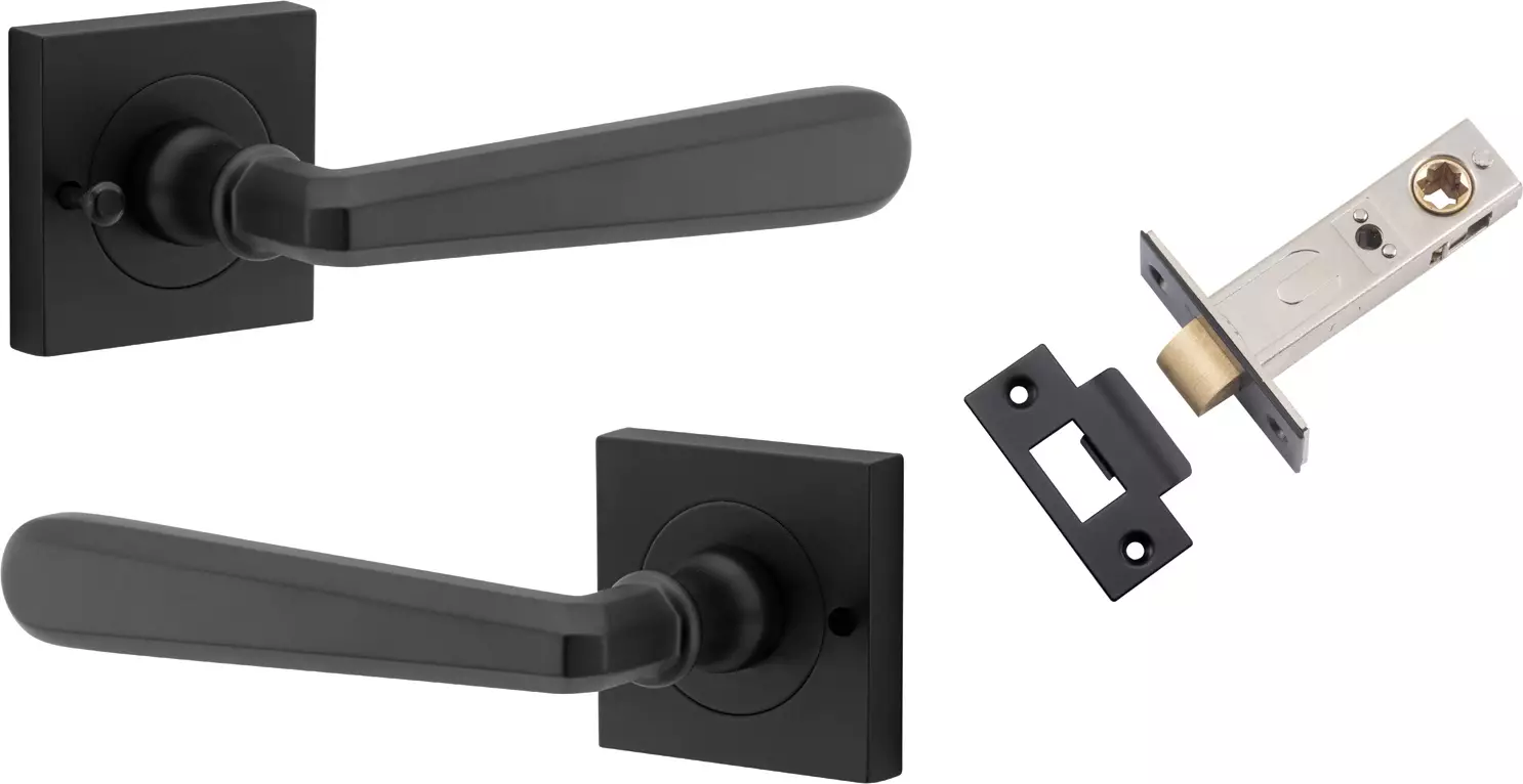 Copenhagen Lever - Square Rose Integrated Privacy Set - MB