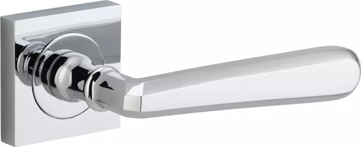 Copenhagen Lever - Square Rose Handle Set - CP
