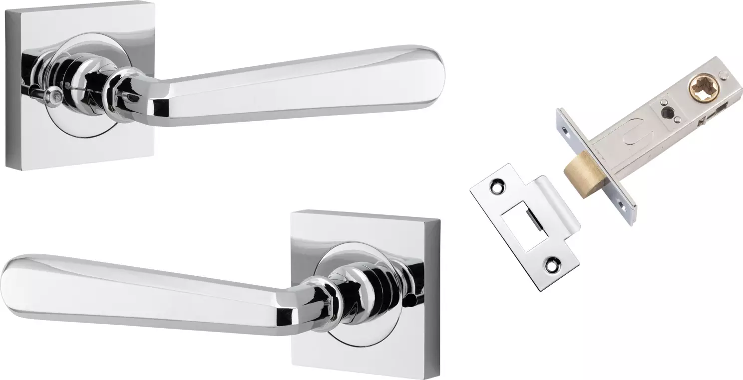 Copenhagen Lever - Square Rose Integrated Privacy Set - CP