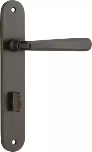 Copenhagen Lever - Oval Privacy Handles - SB