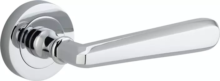 Copenhagen Lever - Round Rose Handle Set - CP