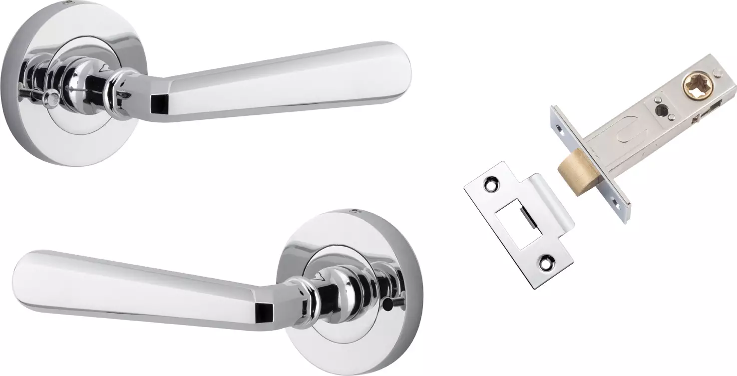 Copenhagen Lever - Round Rose Integrated Privacy Set - CP