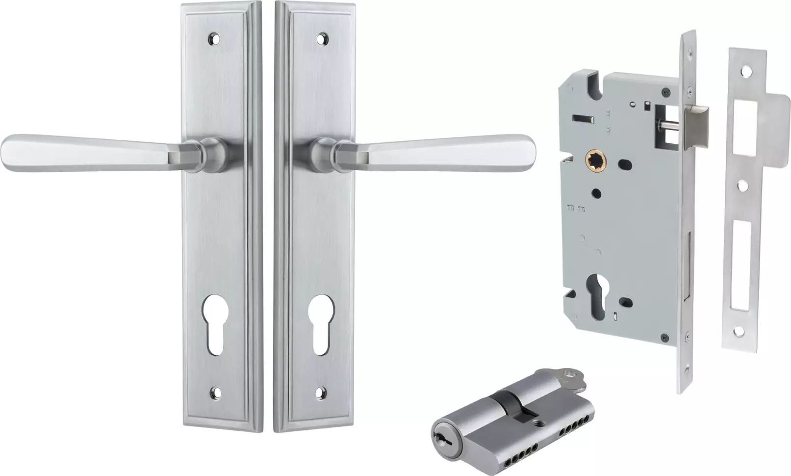 Copenhagen Lever - Stepped Entrance Set - Key / Key - SC