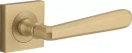Copenhagen Lever - Square Rose Handle Set - BB