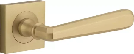Copenhagen Lever - Square Rose Handle Set - BB