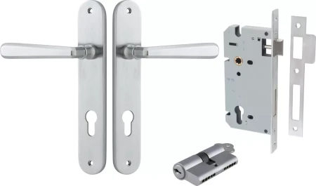 Copenhagen Lever - Oval Entrance Set - Key / Key - SC
