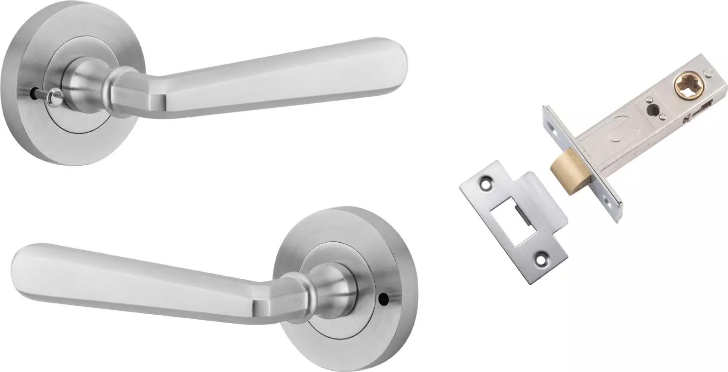 Copenhagen Lever - Round Rose Integrated Privacy Set - SC